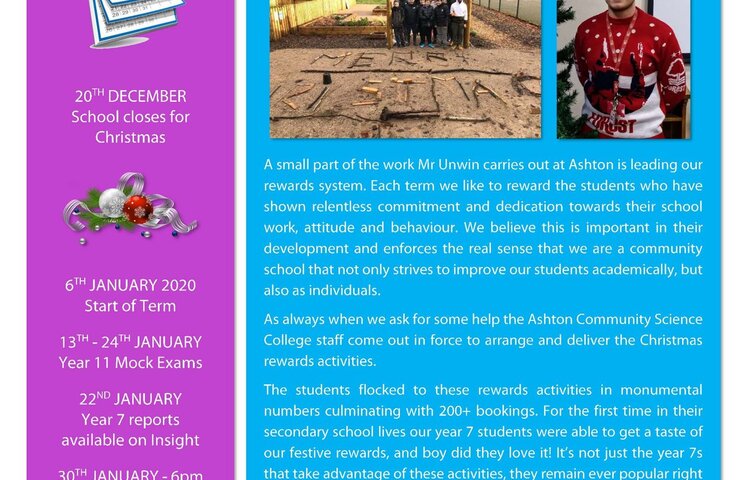 Image of Newsletter w/c 23.12.19